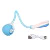Rechargeable Intelligent Interactive Cat Dog Ball with Fake Tail Automatic Teasing Chew-resistant Pet Play Prop