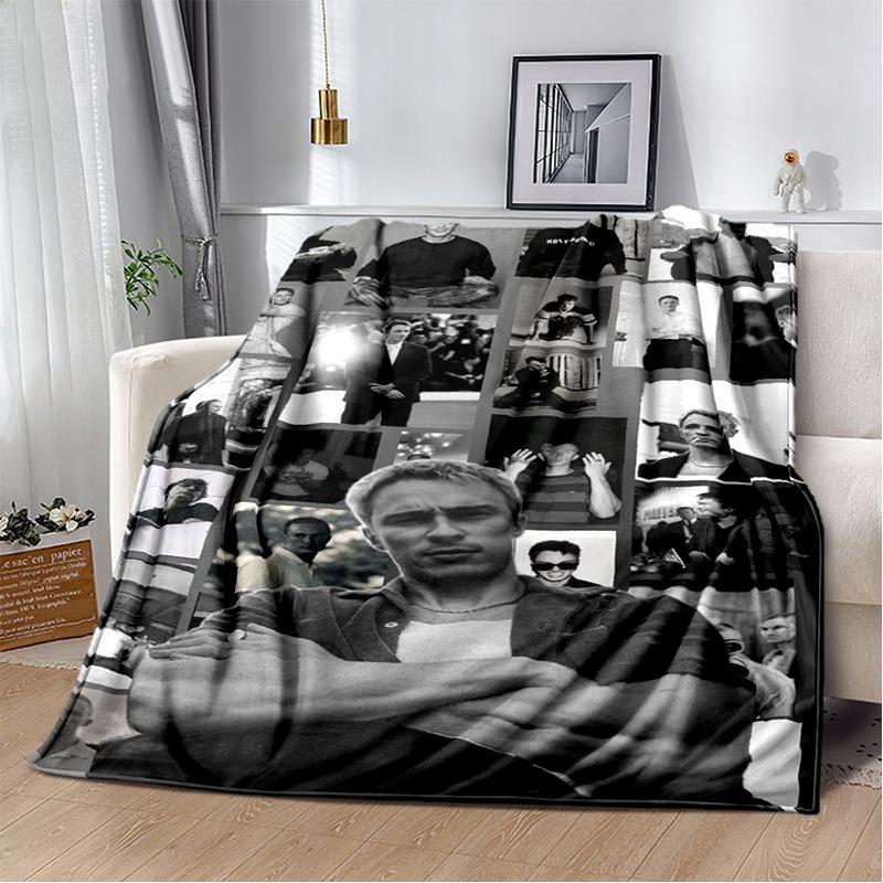 3D Drew Starkey Rafe Cameron Soft Plush Blanket,Flannel Blanket Throw Blanket for Living Room Bedroom Bed Sofa Picnic Cover Gift