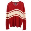 RRL 90s Old Initial Tag Red 3 Stars Long Sleeve Sweater Men's Used