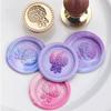 Embossed Plants Flowers Lacquer Seals and Seals Are for Stamps Wedding Invitations Gift Packaging and Decoration