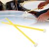 2Pcs     Felt Head Nylon Handle Double Headed Instrument Accessory Set Kit for Playing