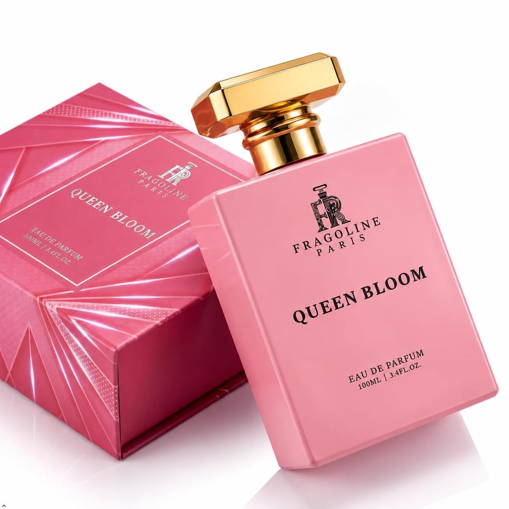 Fragoline Paris Queen Bloom Eau de Parfum para Mujer, Floral Afrutado, 100ml