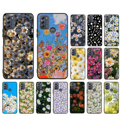 Flower Daisy Phone Case For Moto G84 G22 G32 G42 G52 G62 G53 G72 G60 G60S G100 G10 G20 G30 G13 G50 G 5G G Pure