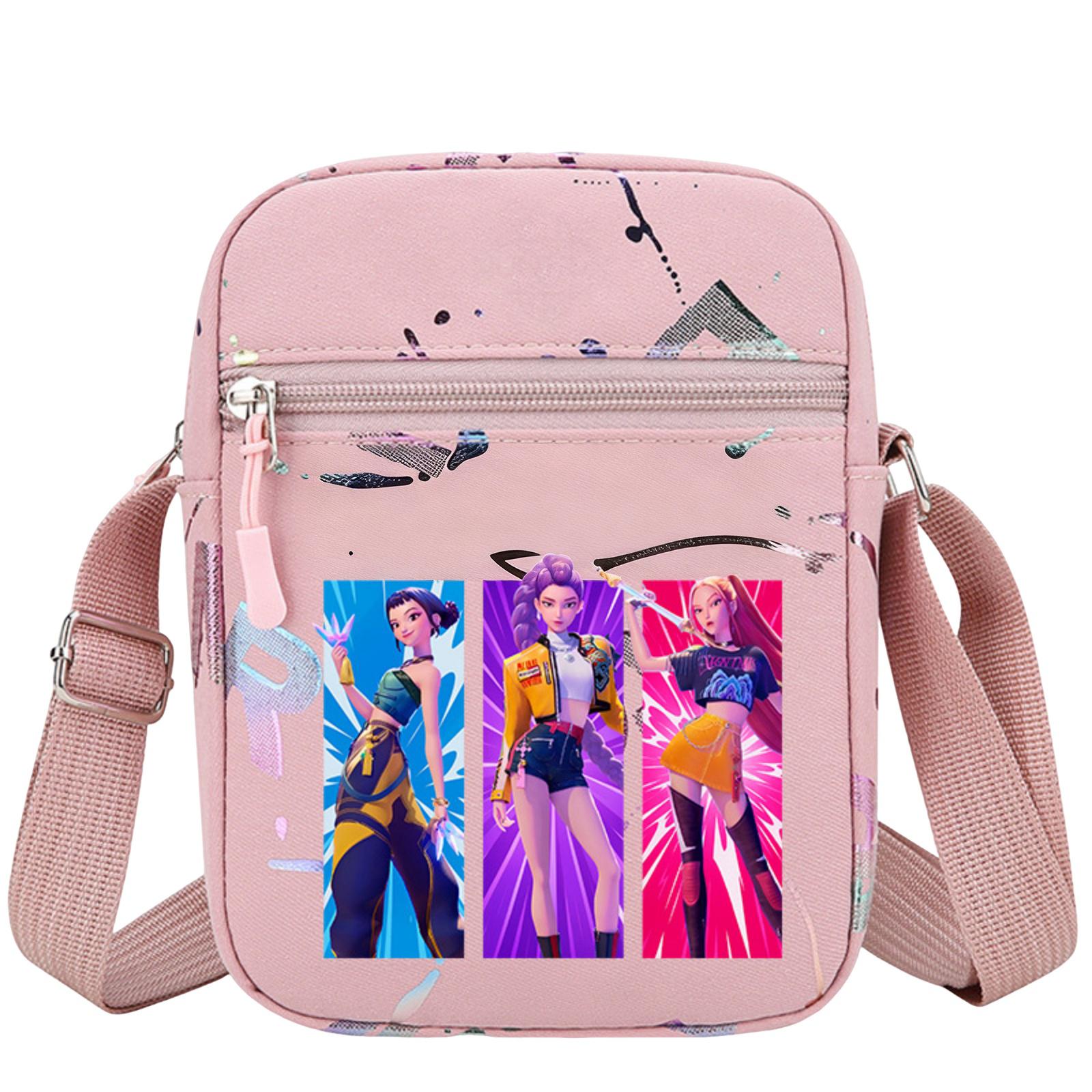 Kids  Chest Bag Anime Cartoon Casual Shoulder Bag Crossbody Bag Export Portable Backpack one size