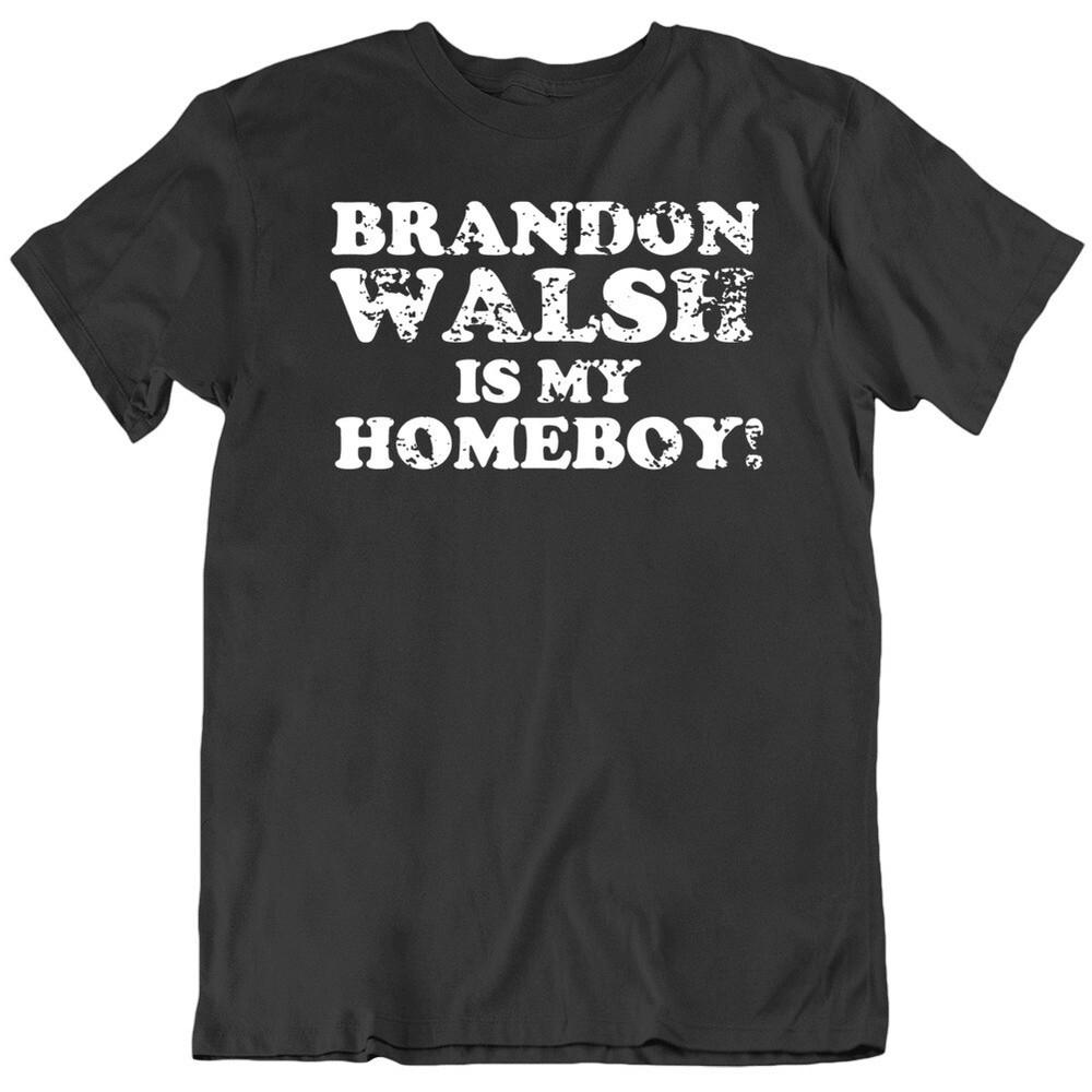 Brandon Walsh is My Homeboy Funny 90210 BH TV Show Fan T Shirt Unisex T-Shirt XXL