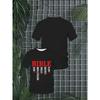 European size T-Shirt for Men, Casual Tops Suitable for Outings, Fashionable Comfortable Casual Wear Crew Neck T-shirt