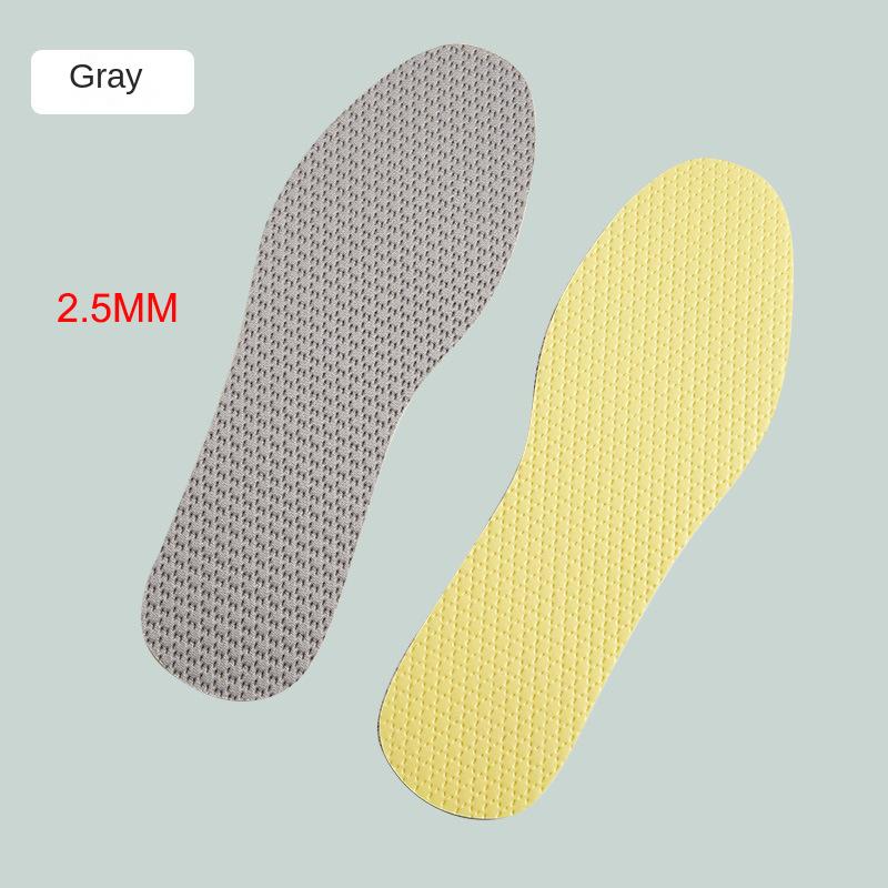 

Летняя обувь, подушка, дезодорант и впитывающая пот дышащая мужская спортивная женская супермягкая режущая стелька 41-42