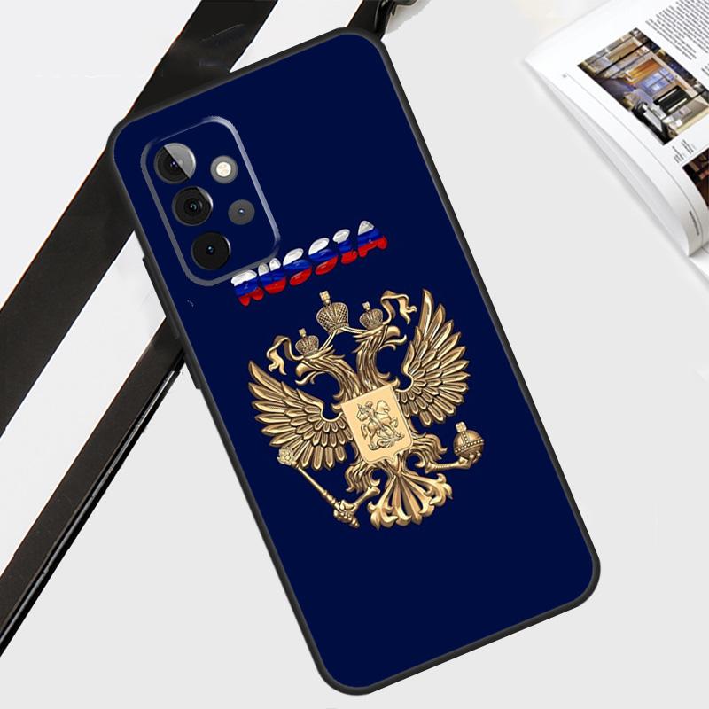 Russian Empire Coat of Arms Case For Samsung Galaxy A55 A35 A15 A56 A36 A26 A16 A06 A54 A34 A14 A12 A22 A32 A52 A13 A53