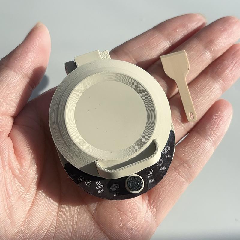 

Кукольный домик Мини-модель кухни Электрическая блинница Детская мебель Предметы Мини-кухни Игрушки Кухонная мебель Аксессуары бежевый