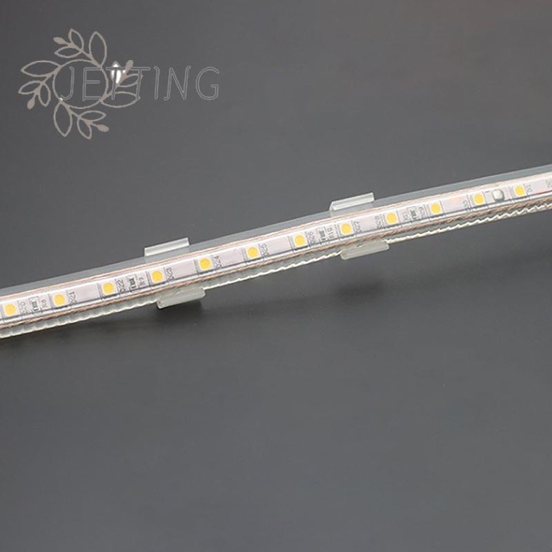 Hot 20PC LED Strip Fix Clips Connector For Fixing 2835 Neon Light 220V COB Plastic Buckle Flexible Accessories 10/12/14/17/20mm