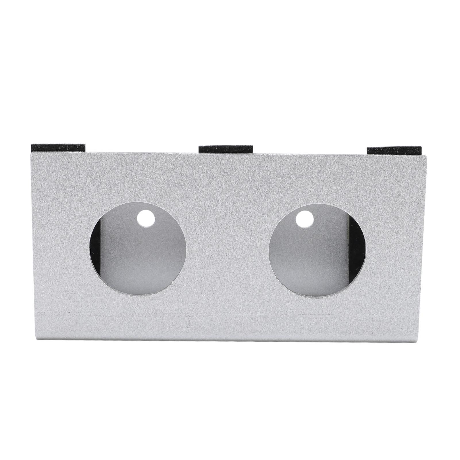 Under Desk Laptop Mount Aluminum Alloy Metal Under Desk Shelf Device Holder with Anti Scratch Silicone for Laptop TV Box