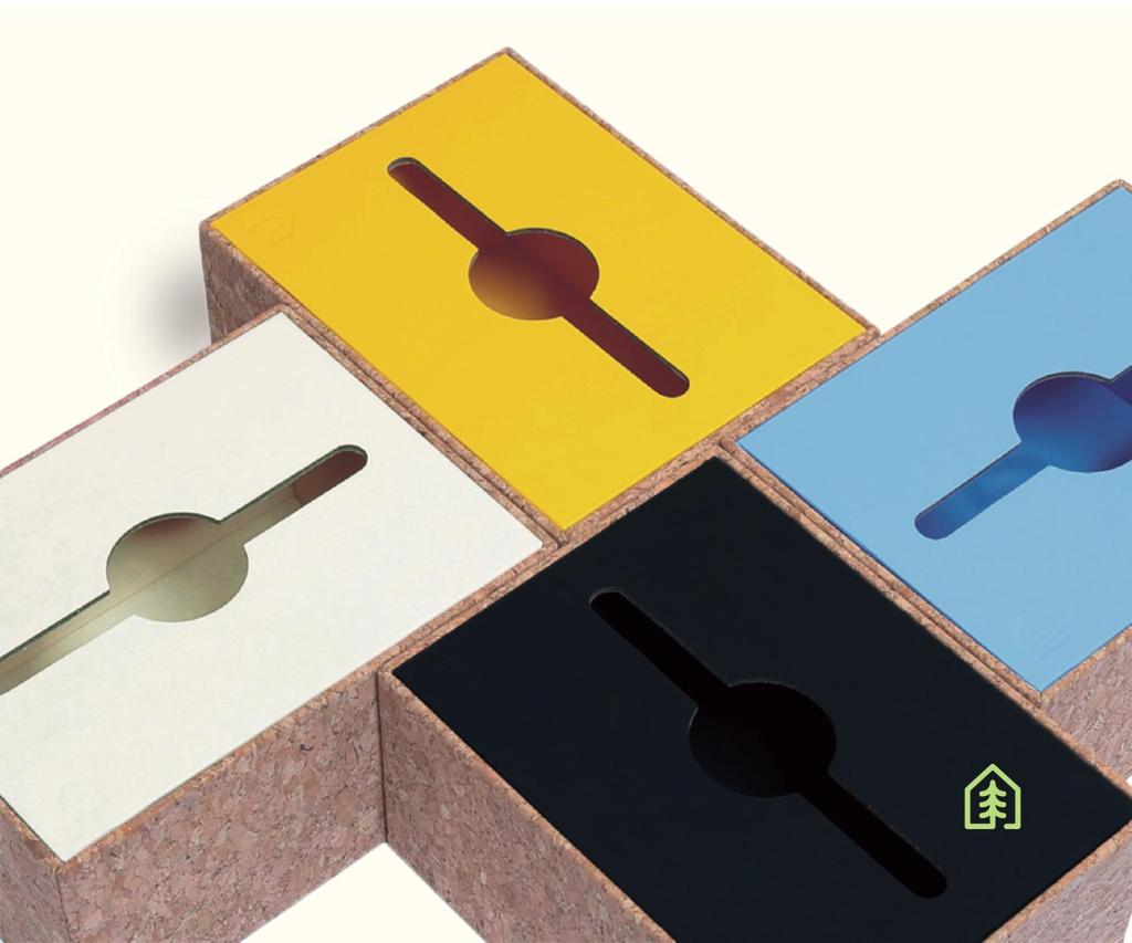 Eco-Friendly Cork Tissue Box - High-End, Odor-Free, Magnetic Closure, Light Luxury Design for Restaurants