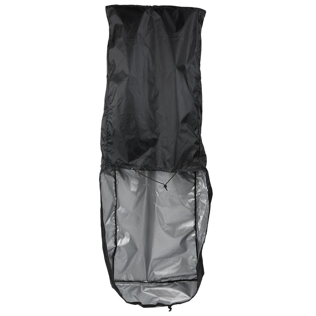 SilverCoated Lawn Mower Waterproof Cover High Temperature Resistance Dustproof  or(Black )