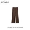 Northern Deer Women's Drape Straight-Leg Summer Pants - Versatile & Comfortable