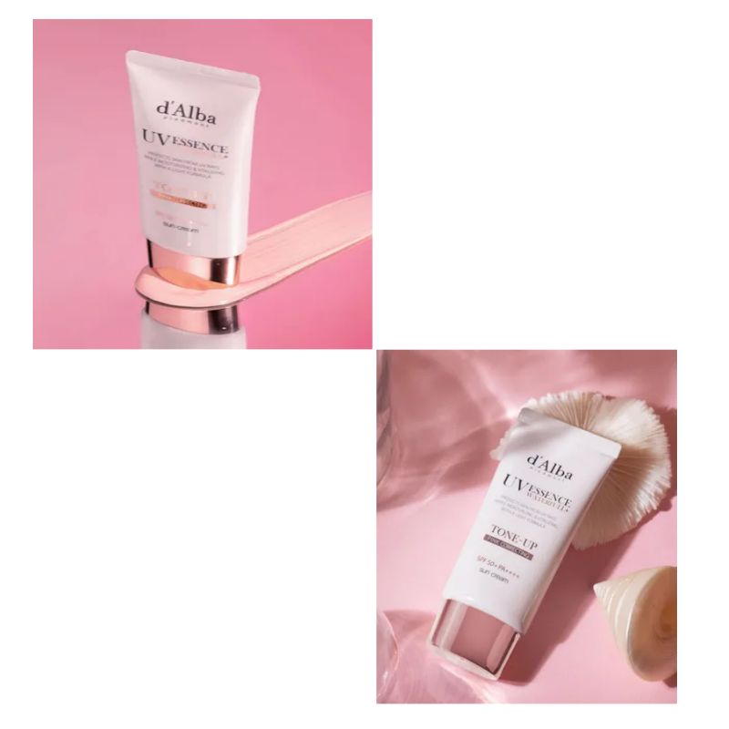 d’Alba Waterful Tone-Up Sun Cream SPF50+ PA++++ 50 ml  *  2 & Balancing Vegan Gel Cleanser 15 ml Set