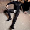 Large Size Velvet Super Soft 120D Men'S Sexy Jumpsuit One-Piece Stockings Onesie All-Inclusive Stockings Female Couple