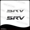 Auto Styling SRV Emblem Car Rear Trunk Badge Decal Body Sticker For Hilux Revo Vigo D4D Pick-Up Truck Accessories