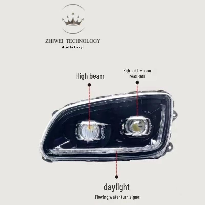 Compatible Front Headlight for GAC Hino 700, Pump and Mixer Trucks Standard
