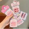 Sanrio Cute Kawaii Cartoon Nail Tips for Kids: My Melody, Hello Kitty, Kuromi
