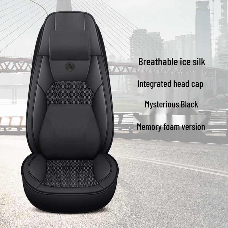 SAIC Hongyan Jieshi C500/M500/C350 Truck Leather Seat Cover Cushion - King Kong Series, Full Wrap