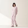 MUJI Women's Seamless Double Gauze Cotton Pajama Set