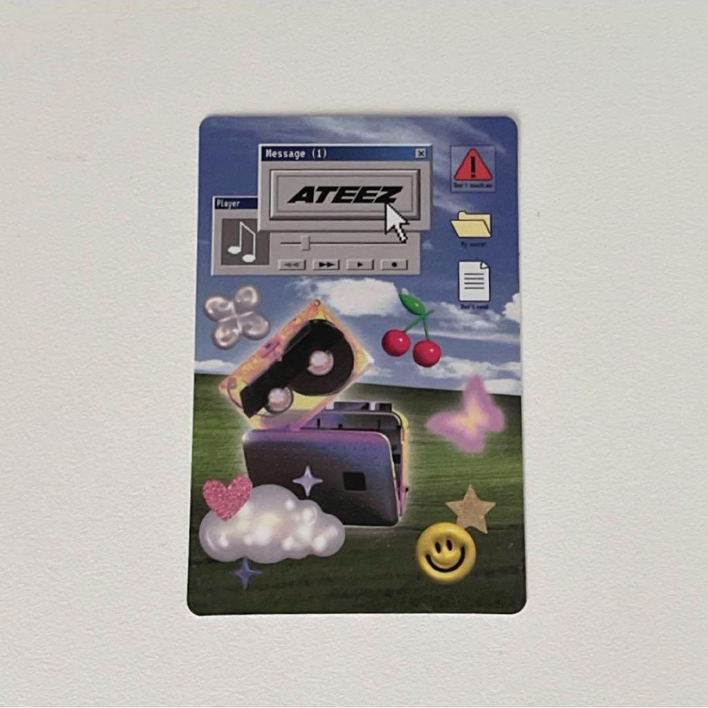 [USED] ATEEZ Yunho Europe Limited HMV Bonus Y2K Ver. Trading Card