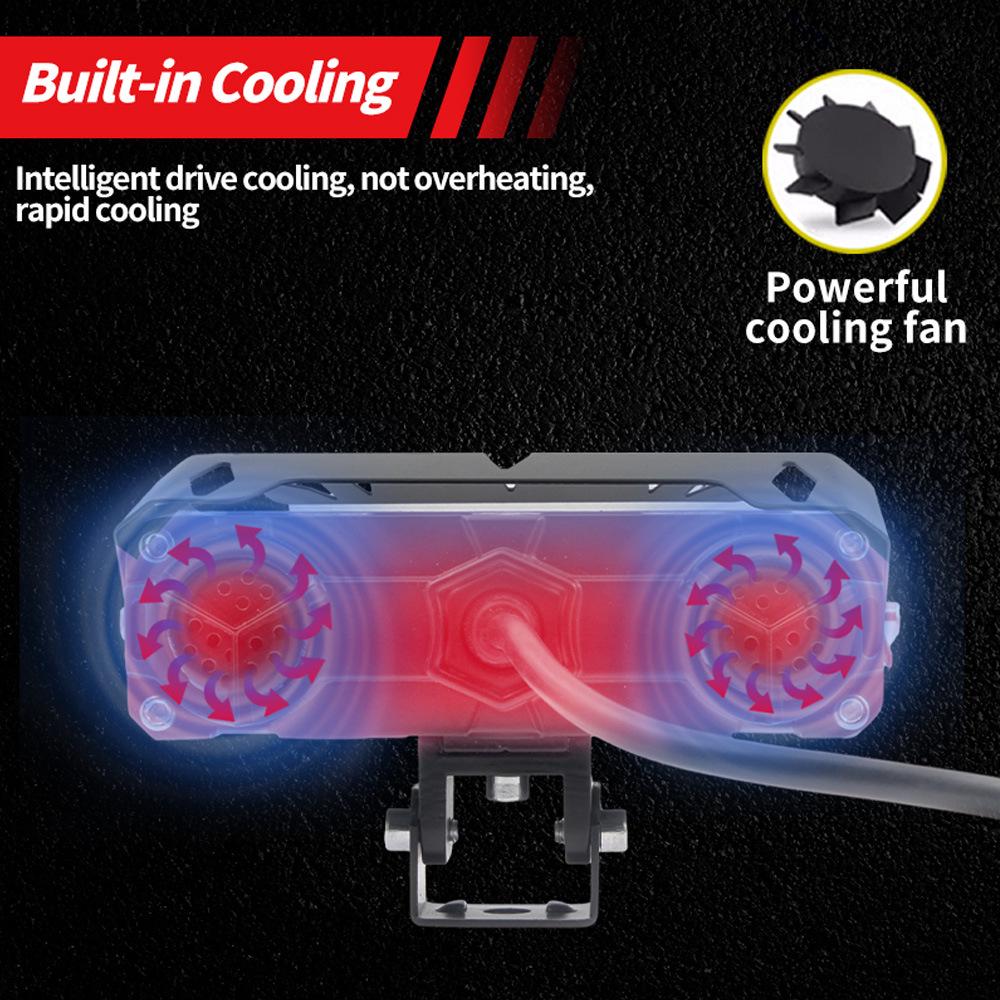 Motorcycle LED Headlight & Fog Light Accessory