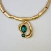 Oscar de la Renta Vintage European & American Style Women's Clavicle Choker - Simple, Fashionable, Textured, High-End Design