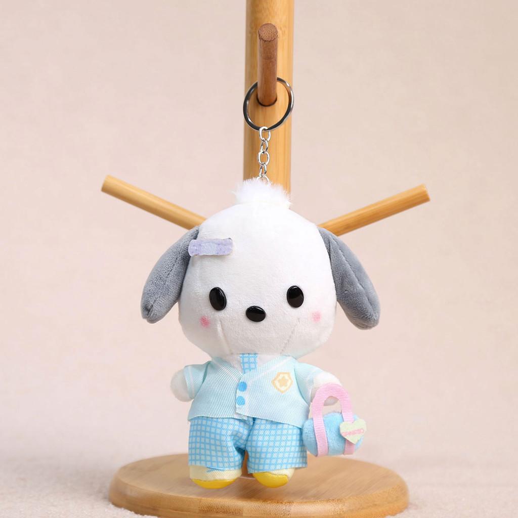 Cinnamoroll Kuromi Hello Kitty Melody Plush Keychain With Durable Material For Collectors And Fans