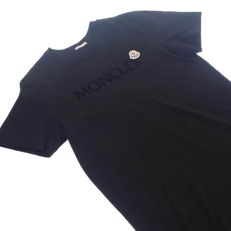 Moncler I10918C00064_8390T M Kurzarm T-Shirt schwarz Baumwolle Herren