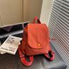 Schoolbag1011 New Canvas Backpack Men's and Women's Backpack Casual Large Capacity Flip Bag Student Schoolbag Travel Backpack