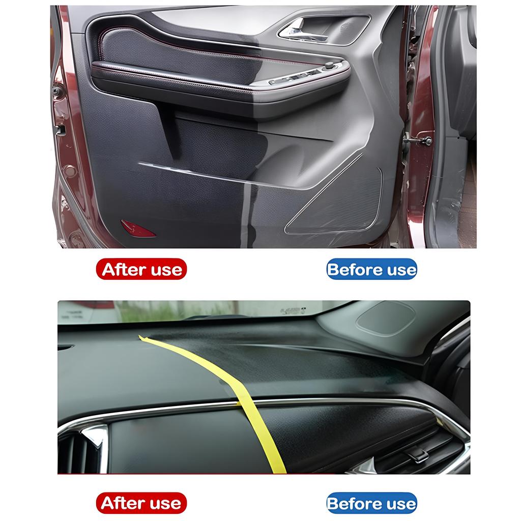 Restauratore di plastica per auto Torna al nero lucido Prodotti per la pulizia dell'auto Lucidatura automatica e rinnovamento del rivestimento di riparazione per i dettagli dell'auto