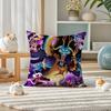 One Piece Wano Country Arc Anime Plush Pillow Cover Soft Short Plush Cushion Cover For Sofa Bedroom Home Decor Gift Decoration