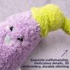 Eggplant Shaped Squeaky Dog Toys Adorable Interactive Cat Toys Cat Teaser Toy  Entertainment