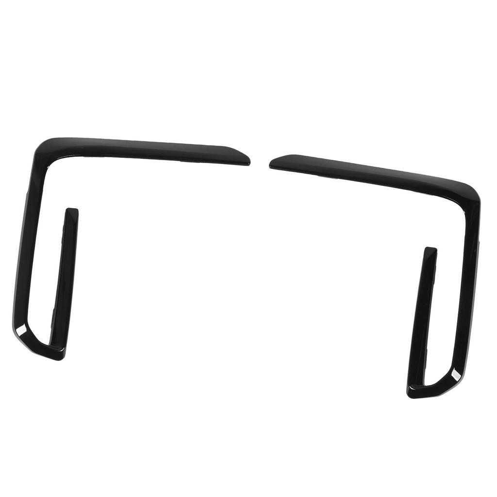 1 Pair Front Bumper Fog Light Grille Trim Cover Molding for X5 G05 M50 Pre‑LCI 2019 To 2023