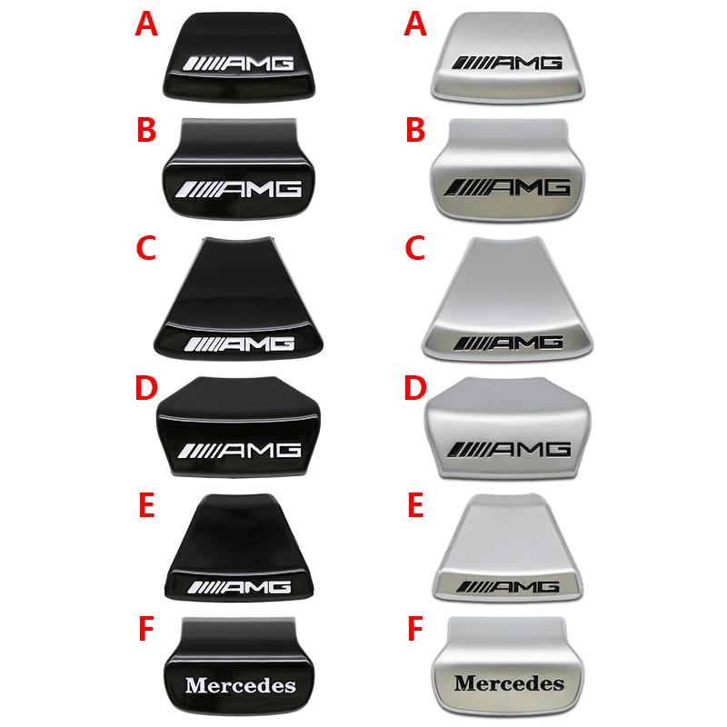 3D ABS Car Steering Wheel Emblem Sticker Interior Badge Accessorie For Mercedes Benz AMG W205 W168 W108 AMG W176 W204 W212 GLC