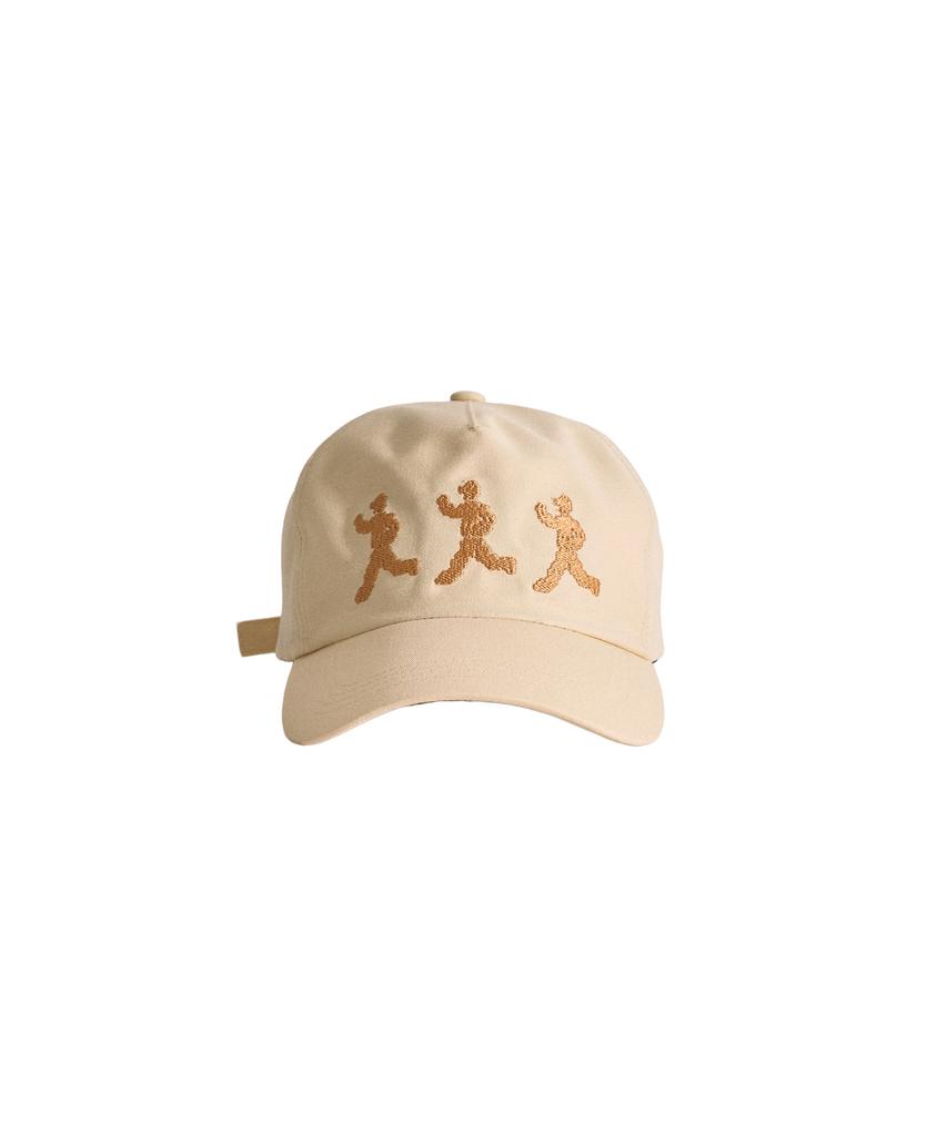 Chologseutyudio Three People Ball Cap (Butter Yellow)