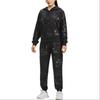 (WMNS) Under Armour Journey Terry Hoodie 'Black Grey' Women's 1376915-001