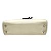 Used COACH Handbag Hamptons Hamptons Braided Leather CarryallHandbag white/black leather Women