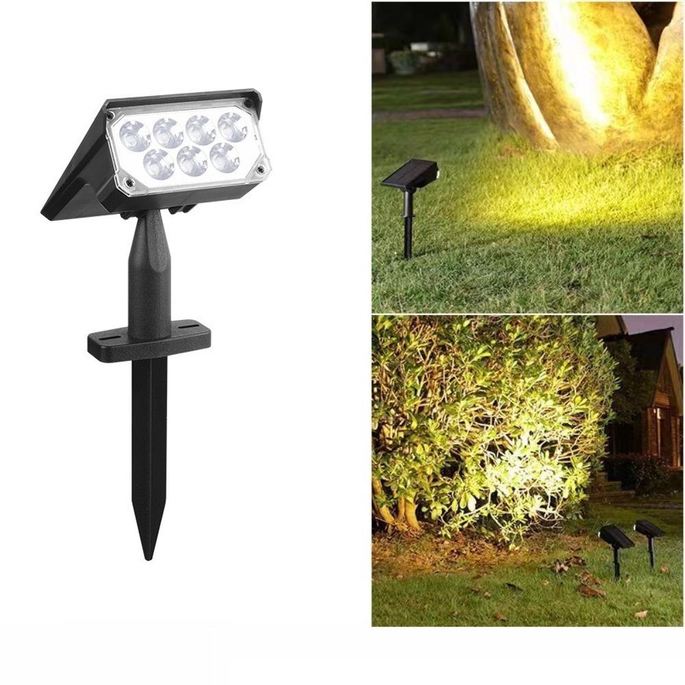 Durable Waterproof Lawn Lamp White Light Warm Light Solar Spotlight Landscape Lamp Outdoor Garden