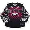 Vintage Hip Hop Graphic Print Loose Fit Long Sleeve T-Shirt Men Casual Streetwear