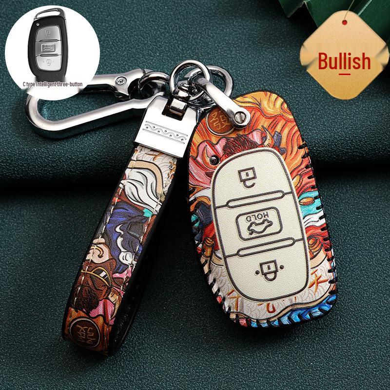 Hyundai Car Key Cover for 20 Models: Ix35, Festa, Ix25, Verna, Santa Fe, Encino, Guochao
