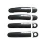 Car Exterior Door Handle Cover Trim for SEAT Ibiza 6J Mk4 6L Mk3 FR Cupra 2004 2005 2010 Plastic Imitation Carbon Fiber