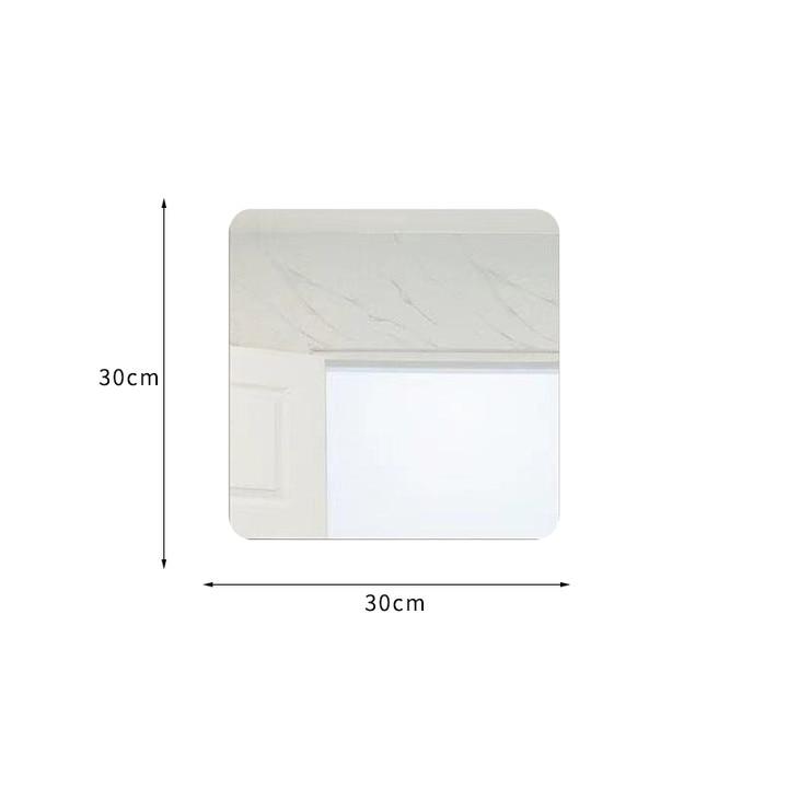 

Акриловые наклейки на зеркало, самоклеящееся зеркало, украшение для ванной комнаты, зеркало для одежды в студенческой спальне, зеркало во весь рост, 1 шт.