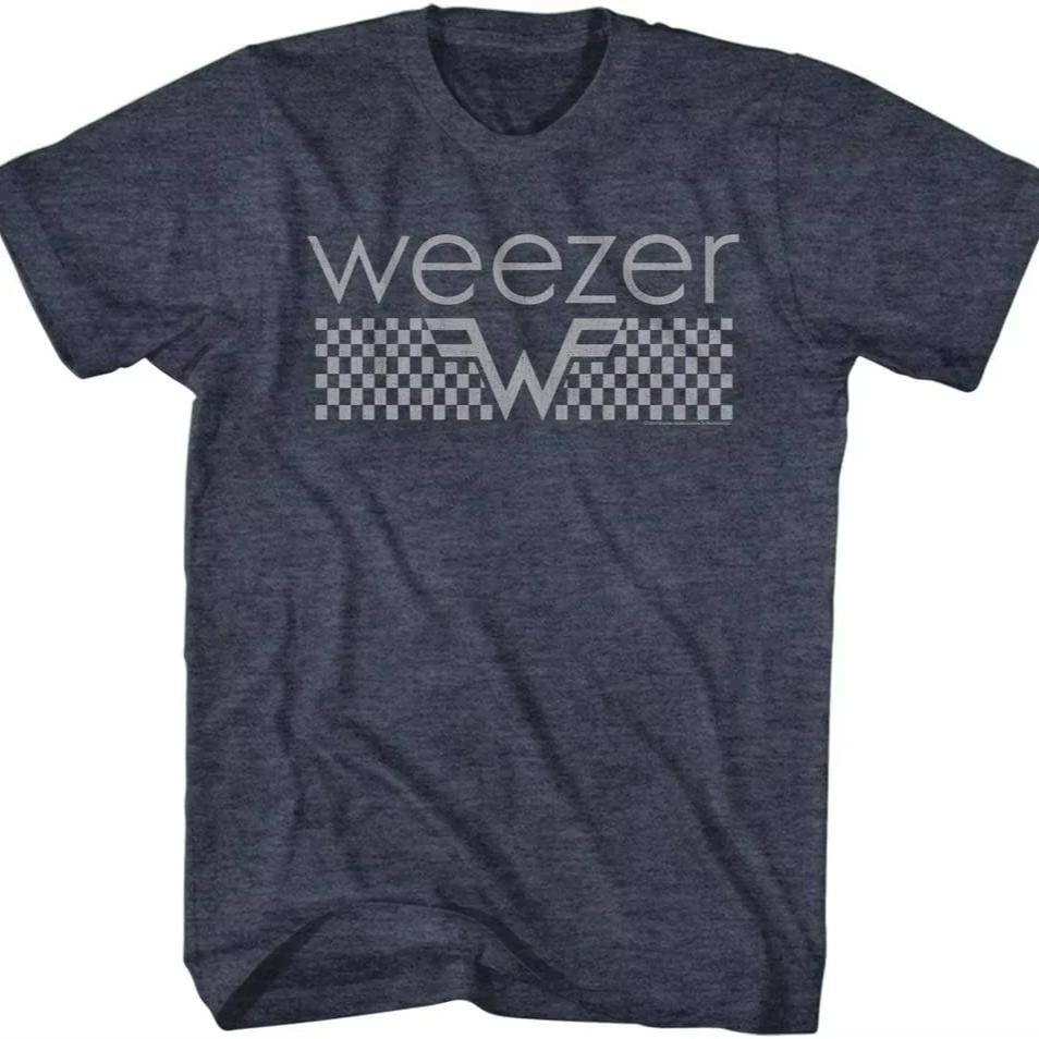 2026 Weezer Band Maglietta in Cotone Vintage Uomo Donna Hip Hop Tee Moda Maglietta a Maniche Corte Magliette Oversize Streetwear Top Abbigliamento