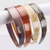 2.2cm Wide Acetate Headband Hair Hoop With Nonslip Teeth For Women And Girls Comfortable Hair Accessory