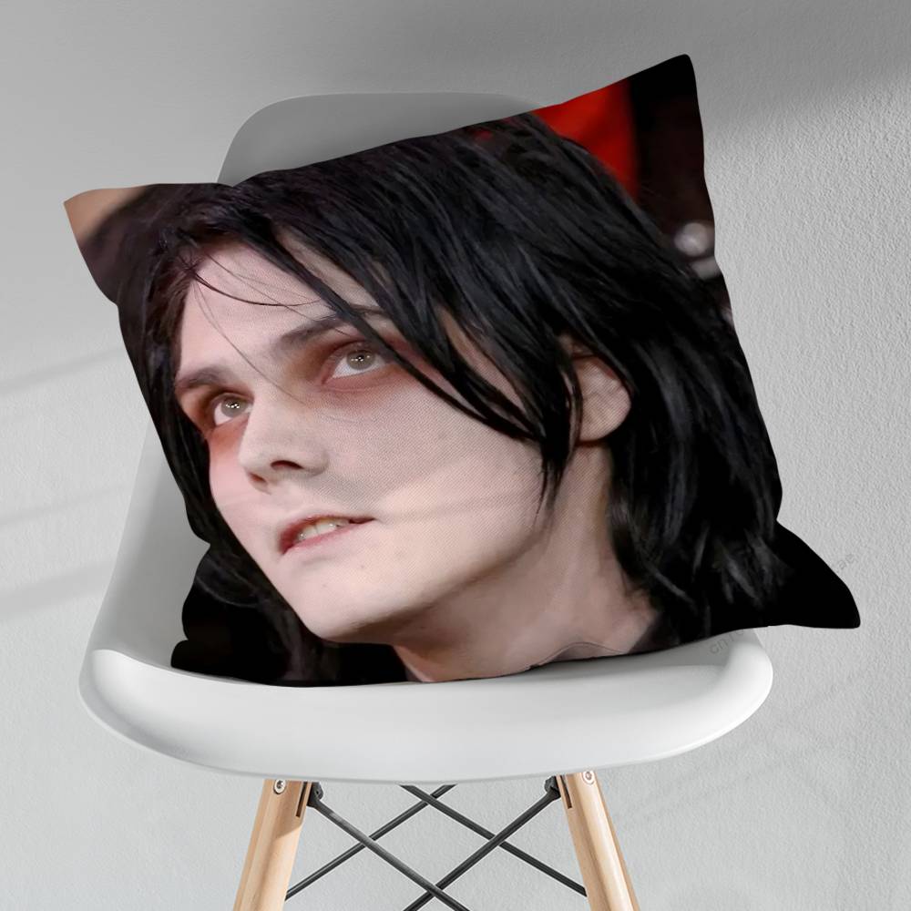MMy CChemical RRomance Pillow Over Living Room Sofa Cushion Cover Home Decoration Bedroom Room Bed Pillow Cover