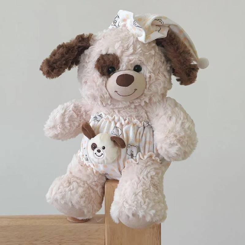 Cake Birthday Teddy Bear Plush Toy Stuffed Animal Doll Decoration Kids Gift