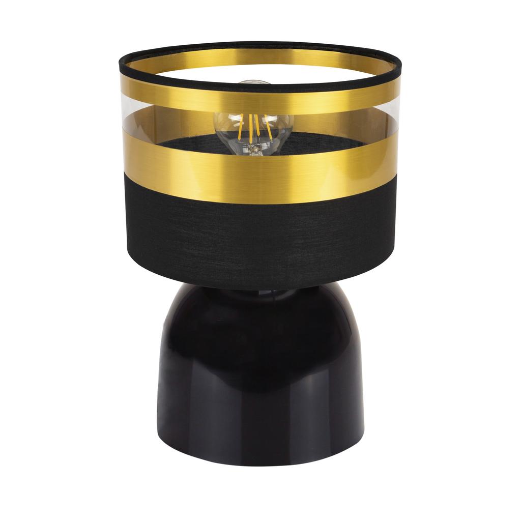 NIGHT TABLE LAMP GOLD LAMPSHADE LED SELECTION