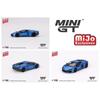 MINI GT 164 Scale MiJo EXCLUSIVE - LAMBORGHINI REVUELTO (BLU ELEOS) MiJo Exclusive